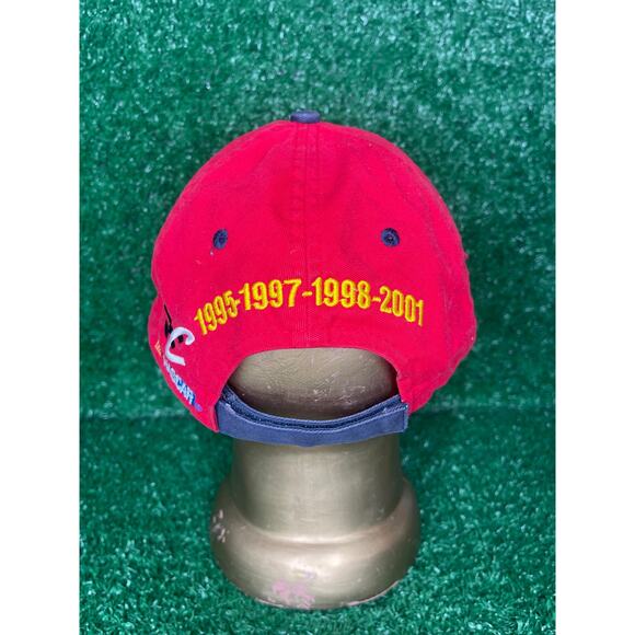 Vintage Jeff Gordon Hat 90s NASCAR Racing 2001 Winston CupChampion Strapback Cap - Picture 3 of 7